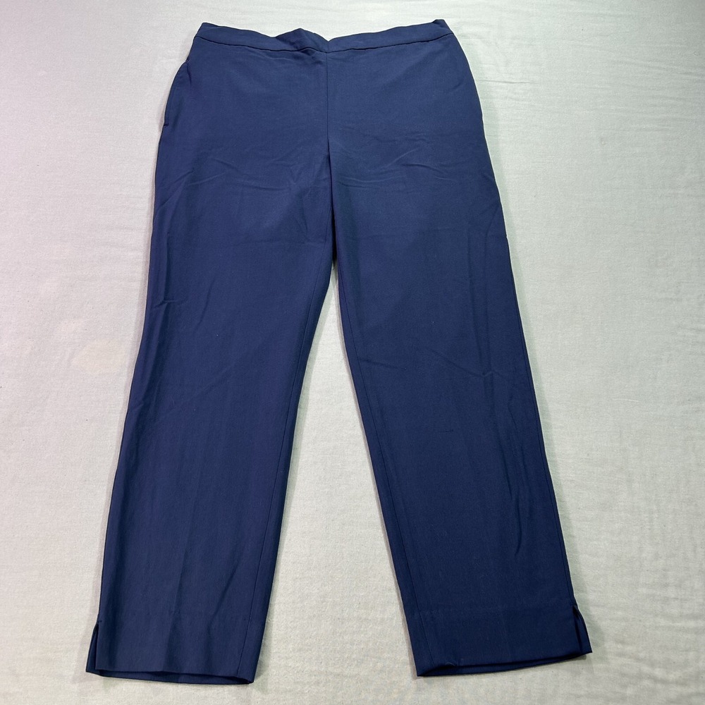 Banana Republic Pants Womens 10 Blue Capri Stretch Career Trouser Dress 32x26